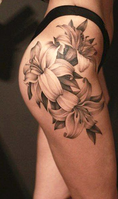 thigh tattoo women thigh tattoo women