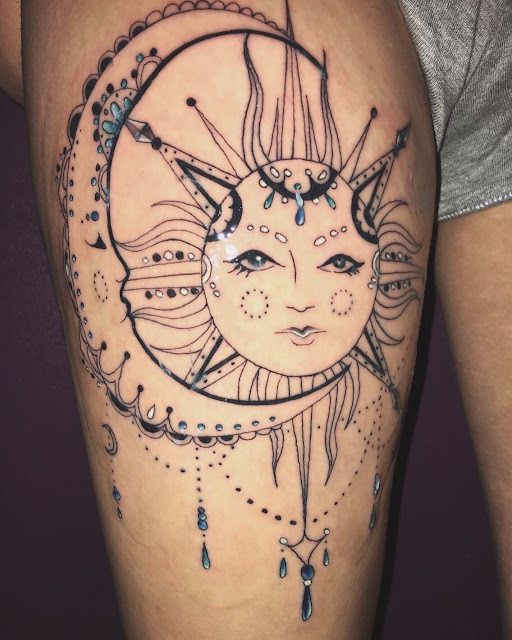 thigh tattoo women thigh tattoo women