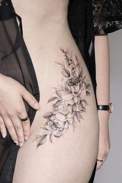 thigh tattoo women thigh tattoo women