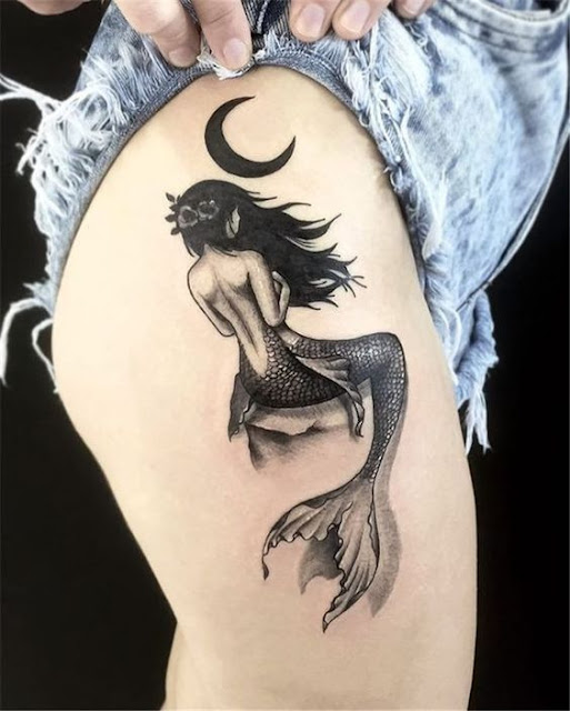 thigh tattoo thigh tattoo