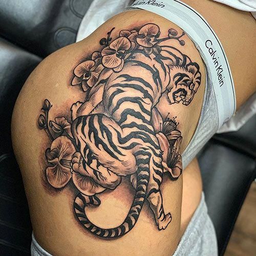 thigh tattoo women thigh tattoo women