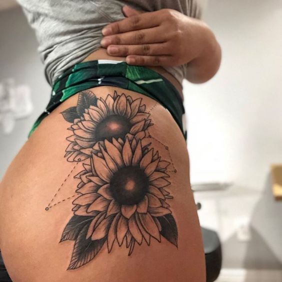 thigh tattoo women thigh tattoo women