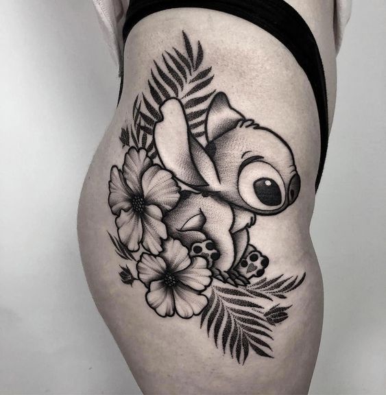 thigh tattoo women thigh tattoo women