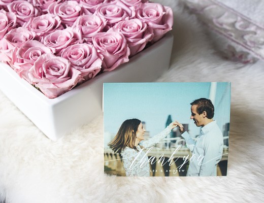 choosing thank you cards with minted